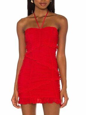Majorelle Red Size M Dress